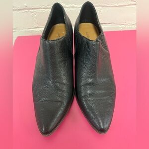 Lucky Brand Tabea Black Leather Booties – Size 10M / EU 42